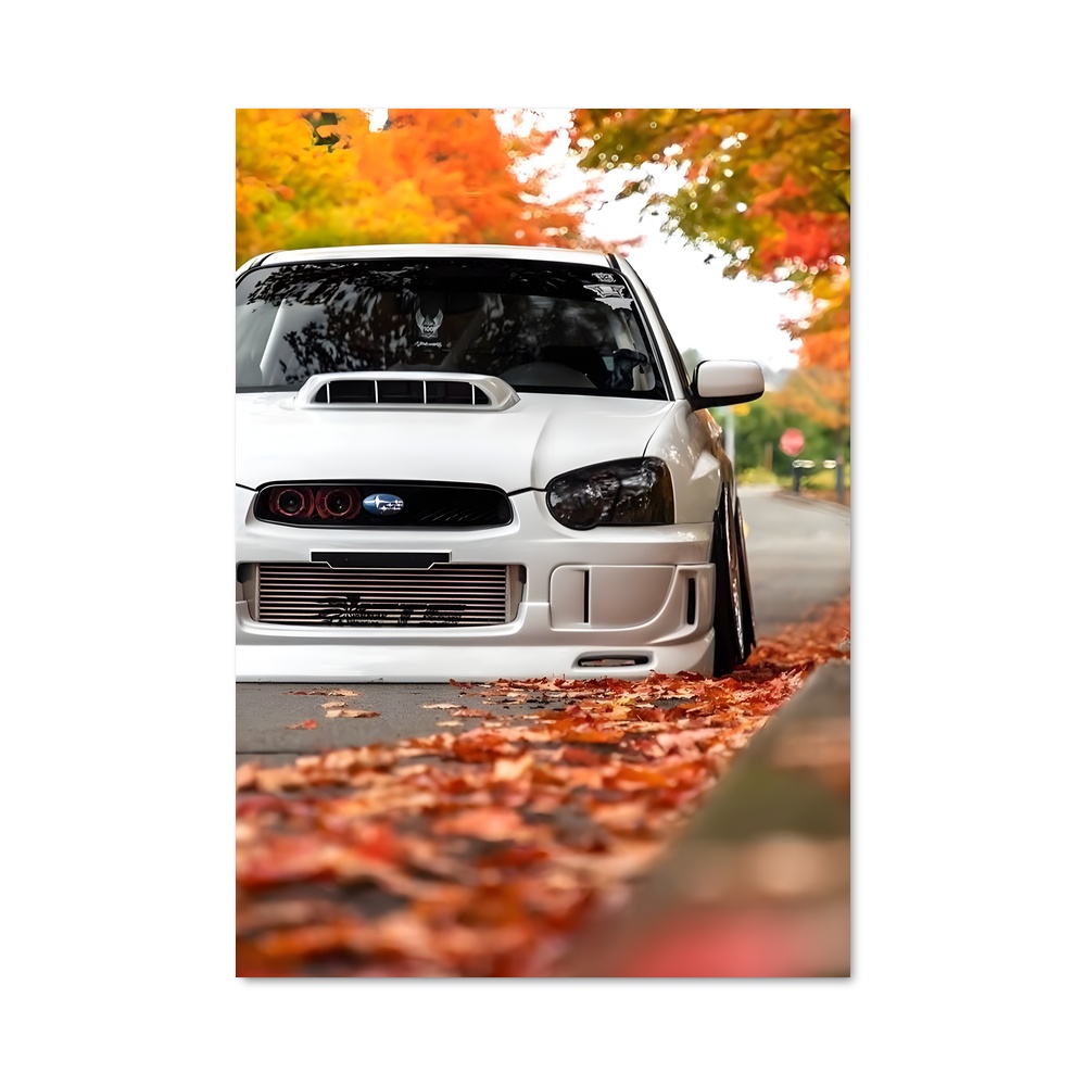 Poster splendide Subaru Impreza WRX STI